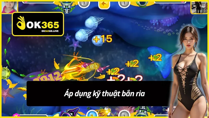 Áp dụng các kỹ thuật bắn rỉa trong săn cá